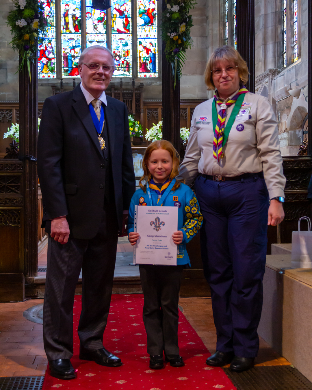 Beaver Scout Achieves all Section Awards
